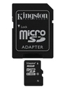 Tarjeta Microsd con adaptador a SD Incluido -  16 GB / Clase 10