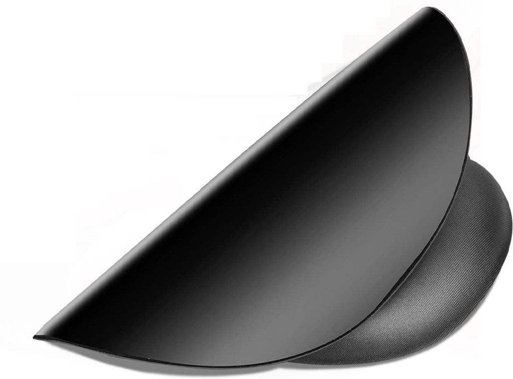 Mouse pad con apoya muñeca, Ergonomico, Suave y de larga durabilidad, color negro, azul, celeste