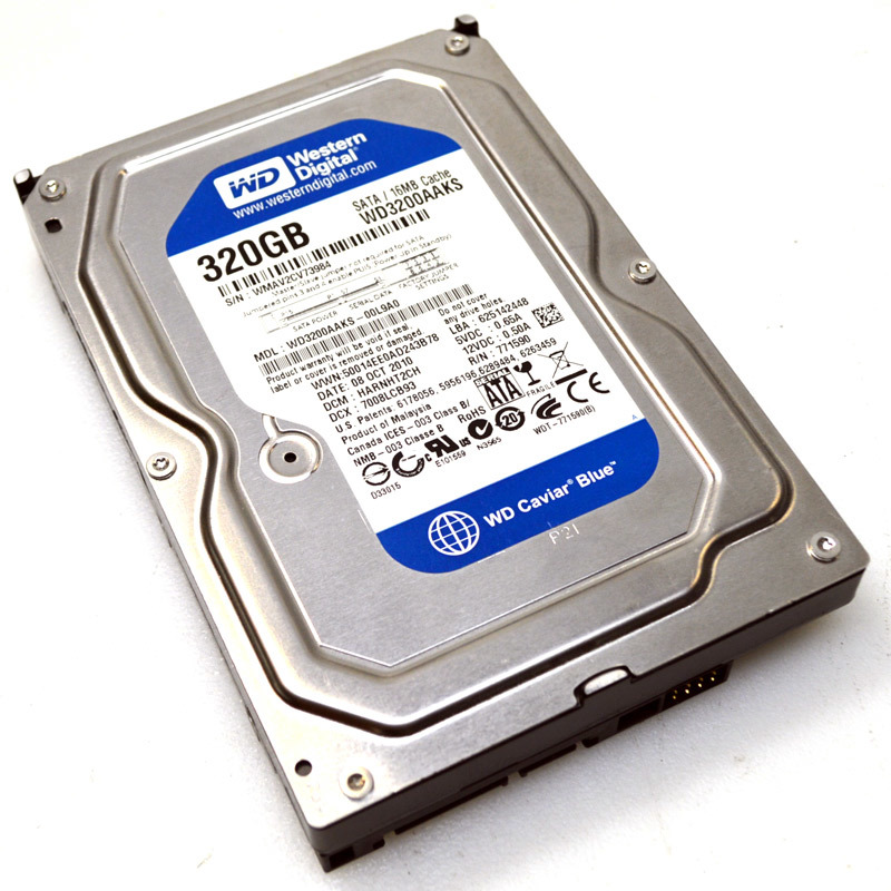 Disco Duro Para PC Western Digital 320GB 3.5" Sata Garantia 1 Año