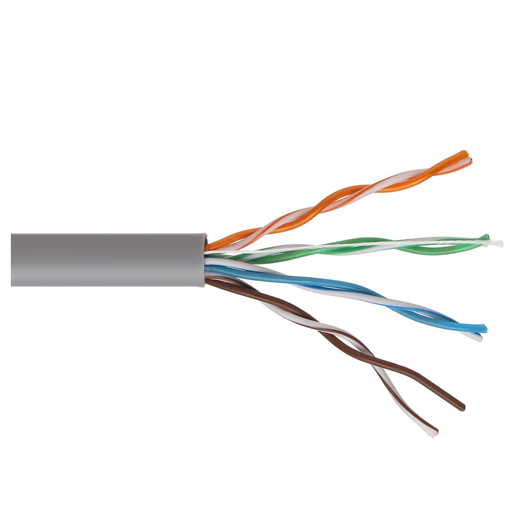 Cable de Red UTP Categoria CAT5E x 1m, interior