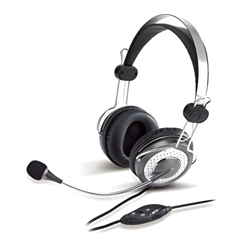 Audifono  Genius HS-04SU con Micrófono y Diadema Metálica