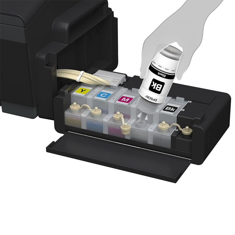 Impresora EPSON L1300 Formato A3, Multicolor, Sistema original 5 colores (KIT DE TINTAS ORIGINALES)