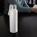 Tomatodo de aluminio Sublimable, blanco, 750ml, Tapa de color  white