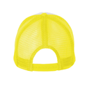 Gorra Malla Trucker, Tamaño Adulto, Amarillo frente Blanco,  doble pupo, para Sublimacion personalizar o Bordar