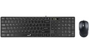 Combo Teclado + Mouse Genius Slimstart 126, Multimedia, Usb, Alambrico,  Black