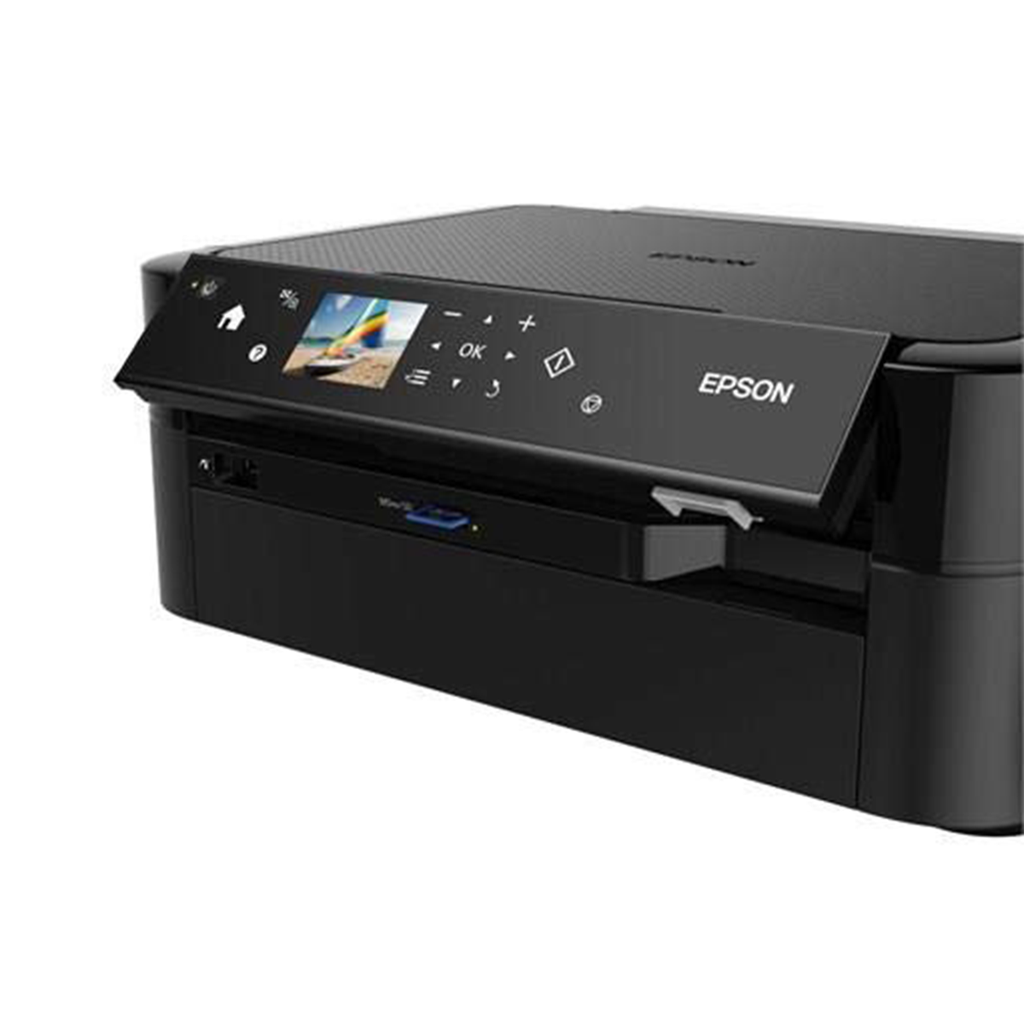 Impresora Multifuncion Epson L850, Pantalla, Fotografica, Impresion Cd-Dvd, PVC, Lector SD & memory stick, sistema original