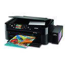 Impresora Multifuncion Epson L850, Pantalla, Fotografica, Impresion Cd-Dvd, PVC, Lector SD & memory stick, sistema original