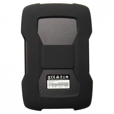 Disco duro EXTERNO ADATA HD330 4Tb, 3.2, Usb, Anti golpes, Resistente al agua, Color Negro, Nuevo, Sellado