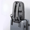 Mochila LSD-605 para Laptop 14"-15.6", varios compartimentos14*29*11cm, color gris