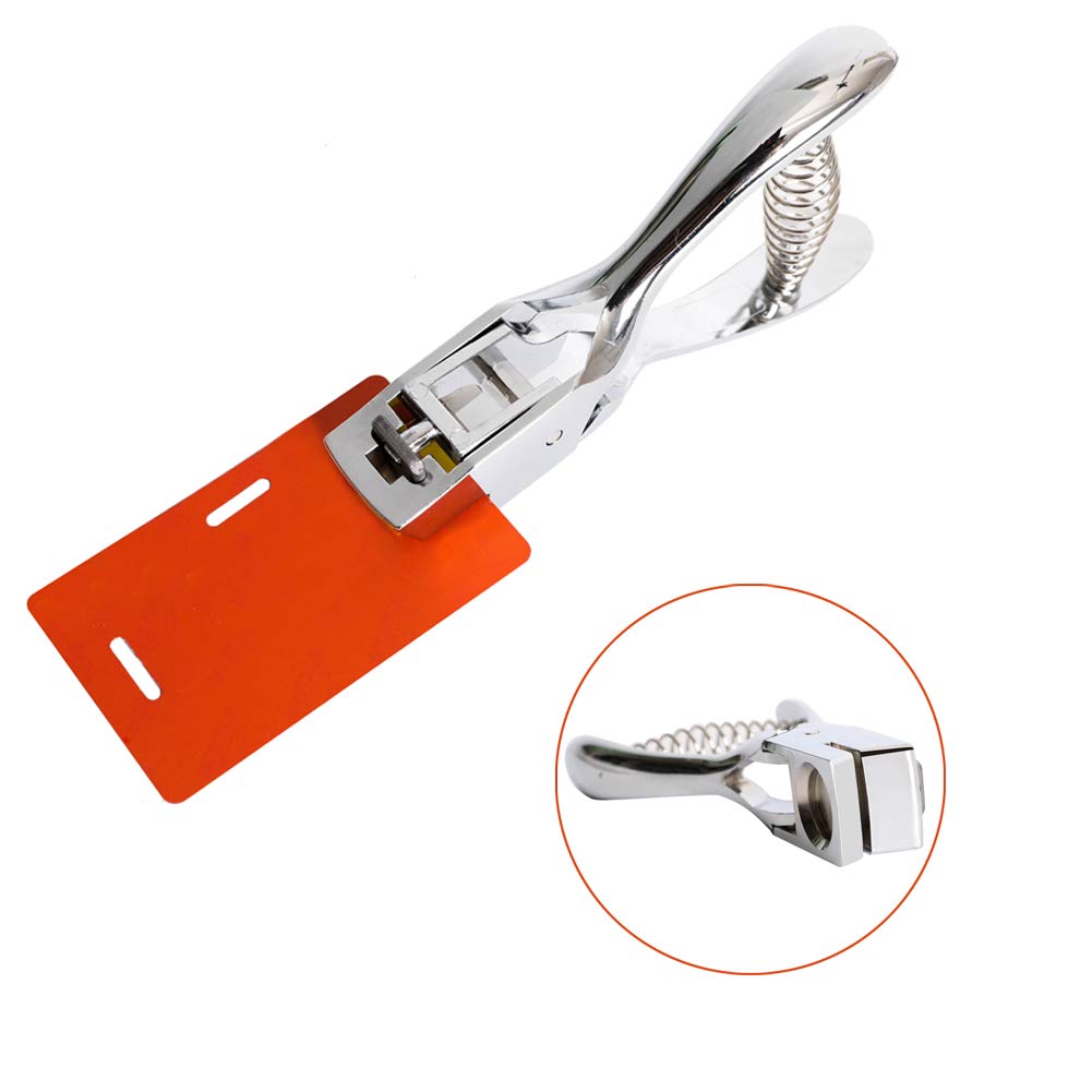 Perforadora para credenciales pvc 3x15mm