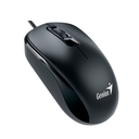 Mouse Genius DX-110, Usb optico, 3 botones, G5, ambidextro, color Negro