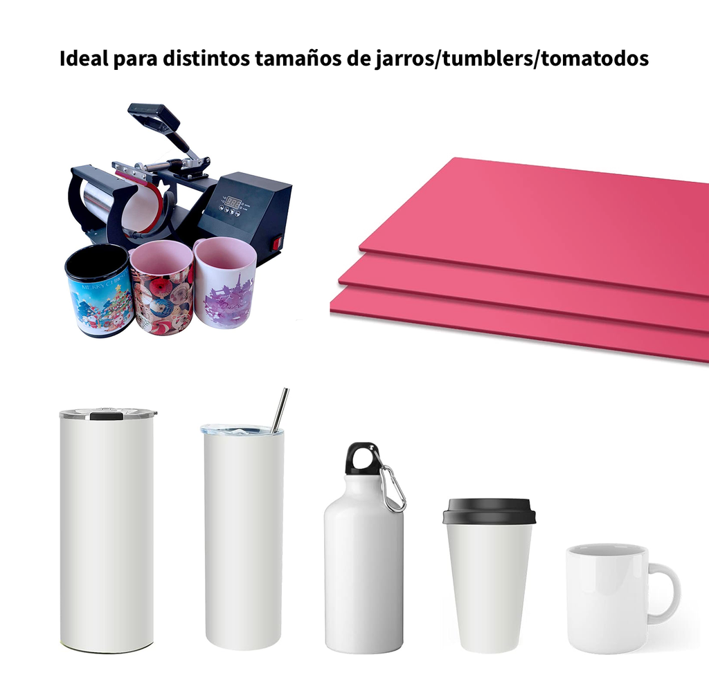 Esponja de Silicona para sublimadora 10x20x0,8cm