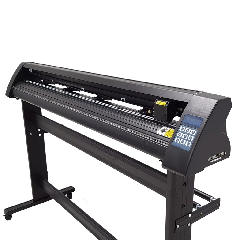 Plotter de Corte Sublitek 1351PE: con Pedestal, 135cm de ancho, 127cm de corte, Velocidad maxima de corte 800mm/s, Fuerza de corte 10 hasta 500g, materiales hasta 1 mm de grosor, puertos COM y USB, Laser para contornos semiautomatico, Incluye licencia Anycut