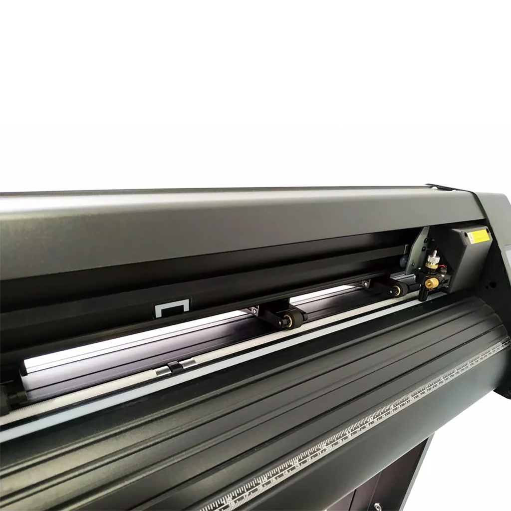 Plotter de Corte Sublitek 1351PE: con Pedestal, 135cm de ancho, 127cm de corte, Velocidad maxima de corte 800mm/s, Fuerza de corte 10 hasta 500g, materiales hasta 1 mm de grosor, puertos COM y USB, Laser para contornos semiautomatico, Incluye licencia Anycut