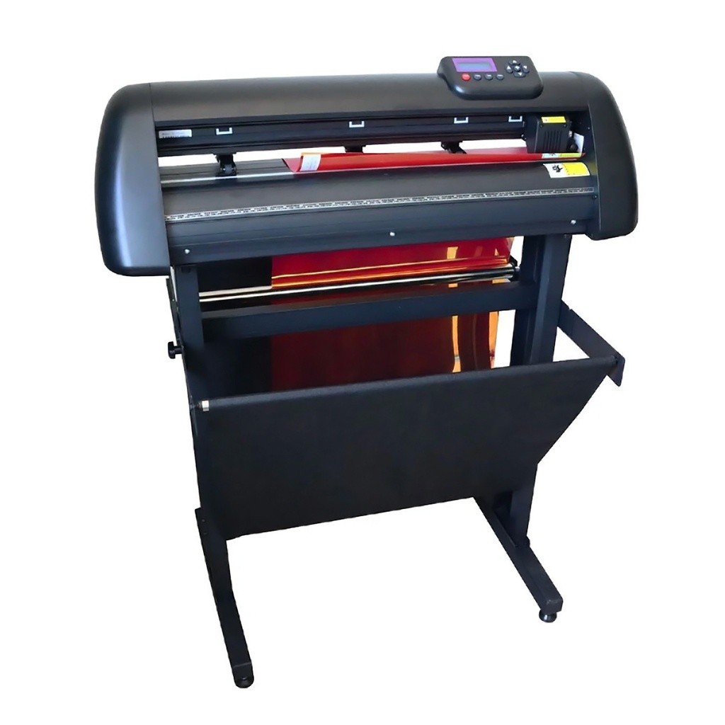 Plotter de Corte Sublime GC721ABJ: 72cm de ancho, 61cm de corte, Velocidad maxima de corte 800mm/s, Fuerza de corte 10 hasta 500g, materiales hasta 1 mm de grosor, puertos COM, USB, + U-Disk, Laser para contornos automatico, Incluye licencia Anycut