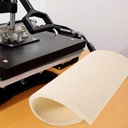 Esponja o almohadilla termoresistente para planchas sublimadoras o estampadoras/ espesor 3cm