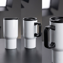 Jarro Termico Sublimable, 12oz, Blanco AAA, de acero inoxidable