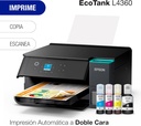 IMPRESORA EPSON ECOTANK L4360 DUPLEX WIFI SMART PANEL MULTIFUNCION TINTA CONTINUA ORIGINAL