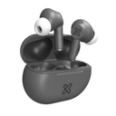 AUDIFONO + MICROFONO KLIP XTREME IN EAR BLUETOOTH - TACTIL- GRIS (KTE-015BK)