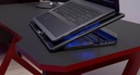 Base Enfriadora Laptop Xtech XTA 155, 2 Ventiladores grandes silenciosos,  reclinacion regulable, Usb, 10 hasta 15.6 pulgadas, Luz led