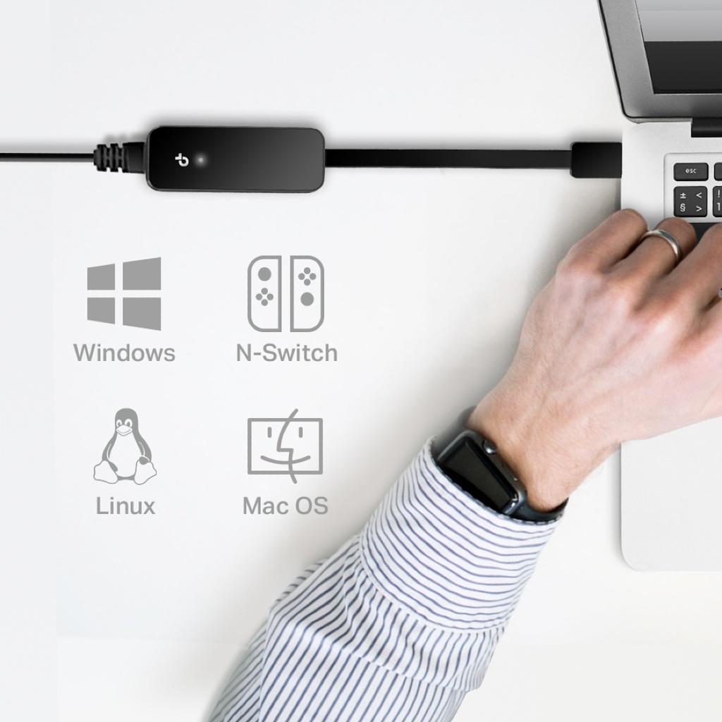 Adaptador Red Tp-link UE306  Usb 3.0 a Lan- puerto Rj45