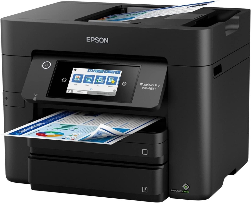 Impresora Multifunción Epson WF-4833 SELLADA