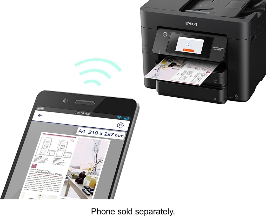 Impresora Multifunción Epson WF-4833 SELLADA