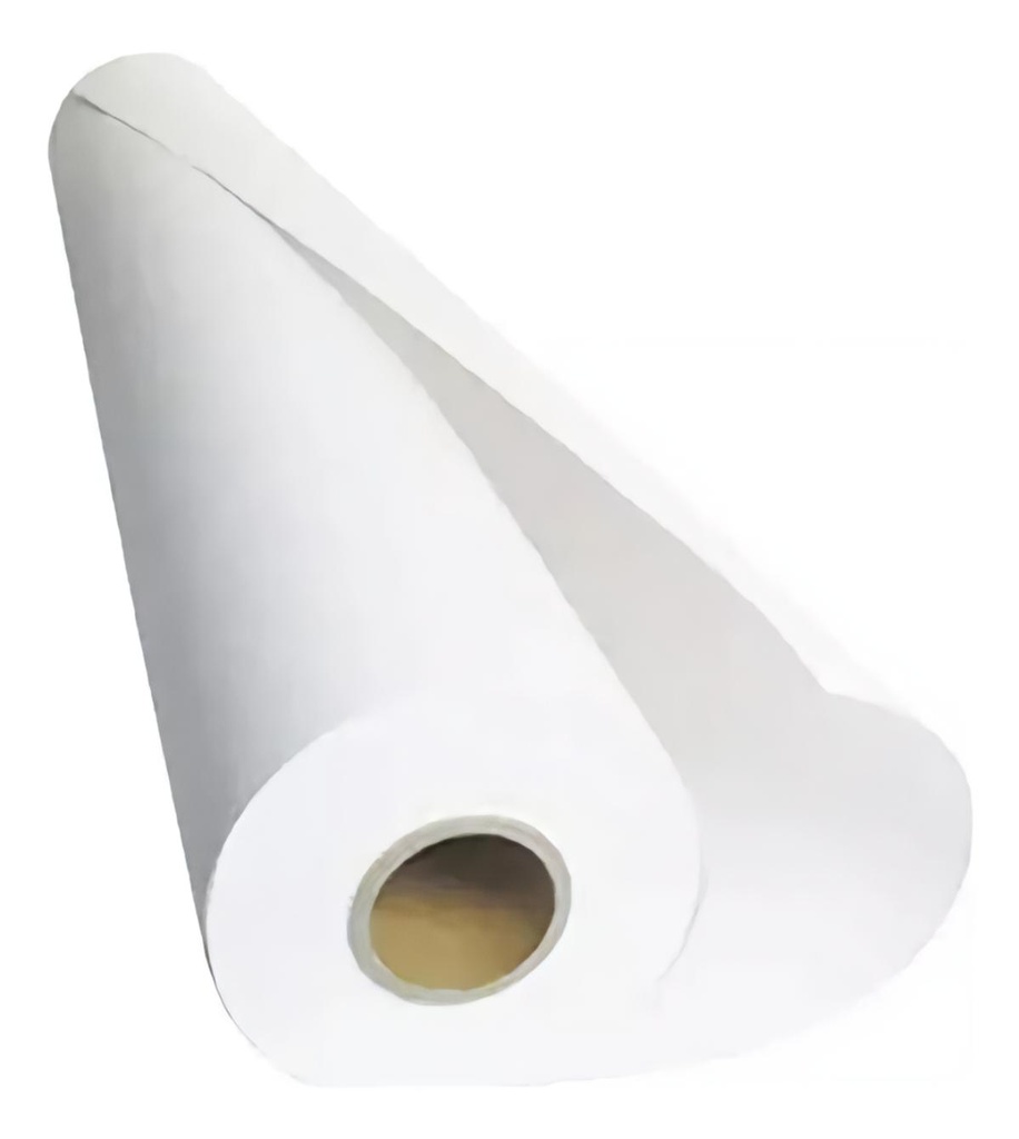 Rollo Papel Bond A0 75 Gramos 90cm x 50 metros, Tubo de 2 pulgadas con caja