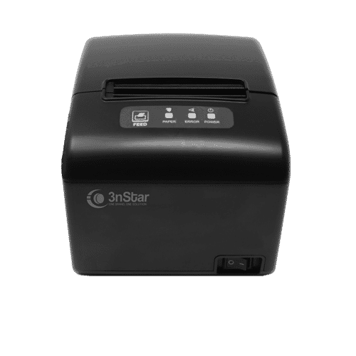 Impresora 3Nstar RPT004 Termica, Lan Ethernet, Usb, Serial, Cortador Automatico, 79.50mm+Rollo Termico 