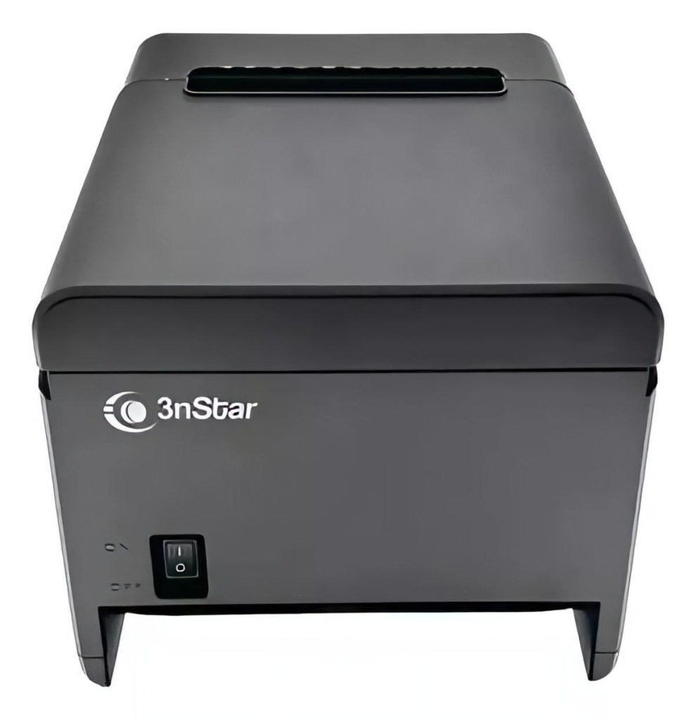 Impresora 3Nstar RPT004 Termica, Lan Ethernet, Usb, Serial, Cortador Automatico, 79.50mm+Rollo Termico 