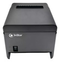 Impresora 3Nstar RPT004 Termica, Lan Ethernet, Usb, Serial, Cortador Automatico, 79.50mm+Rollo Termico 