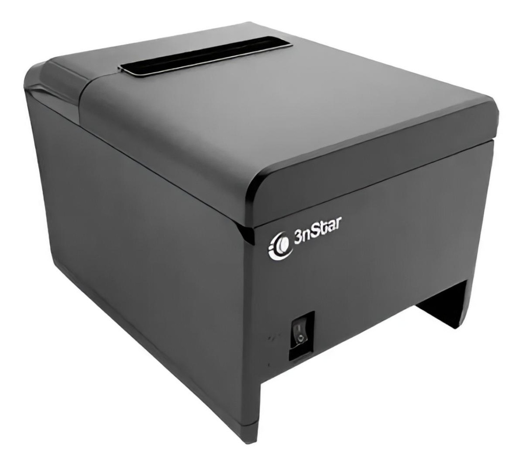 Impresora 3Nstar RPT004 Termica, Lan Ethernet, Usb, Serial, Cortador Automatico, 79.50mm+Rollo Termico 
