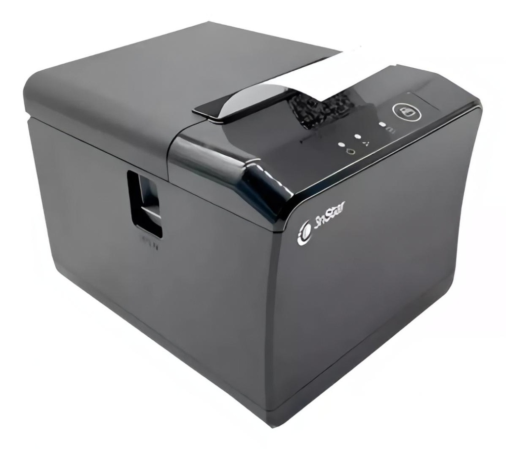 Impresora 3Nstar RPT004 Termica, Lan Ethernet, Usb, Serial, Cortador Automatico, 79.50mm+Rollo Termico 