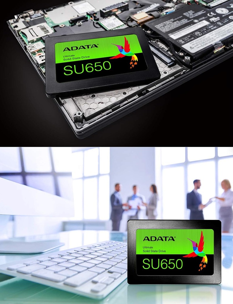 Disco Adata SSD 256Gb 2.5, SU650 520MB/s 450MB/s