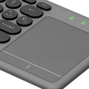 TECLADO KLIP XTREME INALAMBRICO KEYGLIDER BLUETOOTH Y 2.4GHz - PANEL TACTIL
