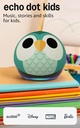 PARLANTE AMAZON ECHO DOT KIDS 5TA. GEN. CON ALEXA, SENSOR TEMPERATURA 342G