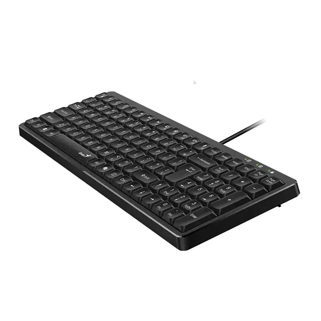 TECLADO GENIUS LUXEMATE 120 NEGRO USB COMPACTO