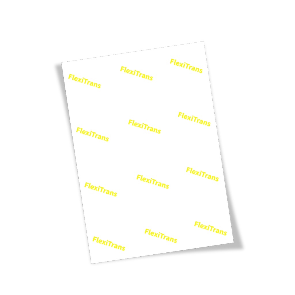 Hoja de Papel Transfer Flexitrans A3, para Impresion Laser