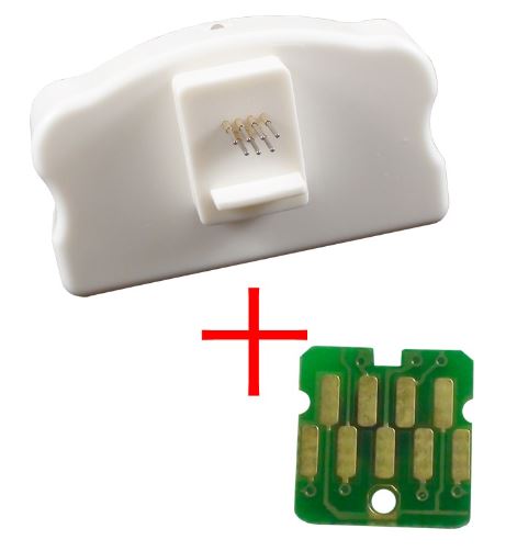 Reseteador Caja de Mantenimiento T6193 Epson Surecolor T3270 T5270 T7270  incluye chip de tanque reseteable