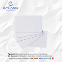 Tarjetas PVC  Policloruro de vinilo (PVC) - blanco, para Credencial ZEBRA Evolis, Datacard, Magicard 
