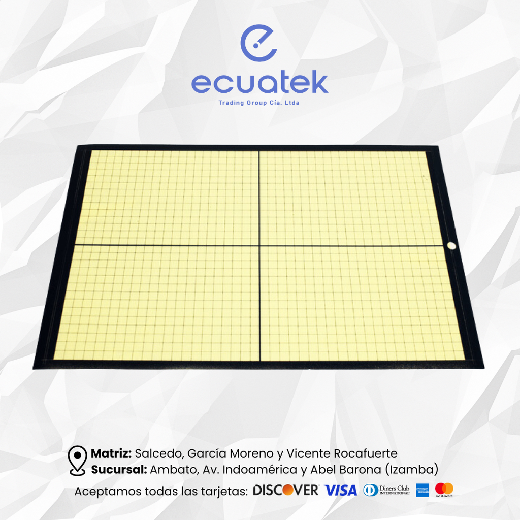 Tapete de corte adhesivo antideslizante para plotter A1 61cm X 86cm