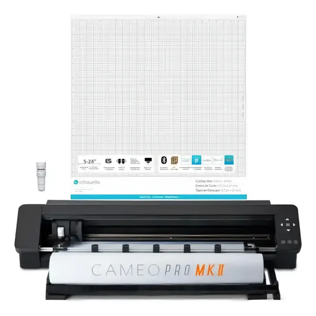 Plotter de corte Silhouette Cameo Pro MK II 24", Bluethooth, Black, Nuevo, Original