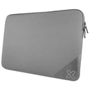 Estuche / Forro protector  Klip Xtreme  KNS120 Gris 15.6" para portátil, elegante y liviano