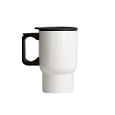 Jarro Termico Sublimable, 12oz, Blanco AAA, asa, tapa e interior plástico