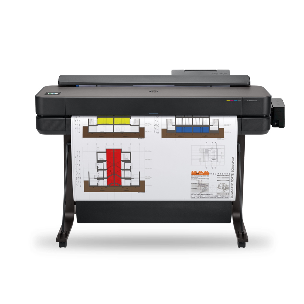 Plotter Hp Designjet T650, 36 plg, A0-A4, Usb 2.0+wifi, con sistema continuo garantía 1 año o 1000 planos