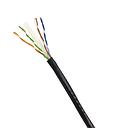 Cable de Red UTP Categoria CAT6E x 1m, para Exterior, Recubrimiento reforzado