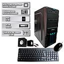 Cpu Asembled i5V1, Procesador Intel i5 10400 2.9Ghz, Ram 8Gb Ddr4,  Disco 480GB SSD, Case gamer frontales y transparente,  Dvd Wr, Hdmi, 5P Usb 2.0 y 3.0+ Mouse, teclado y Audifono