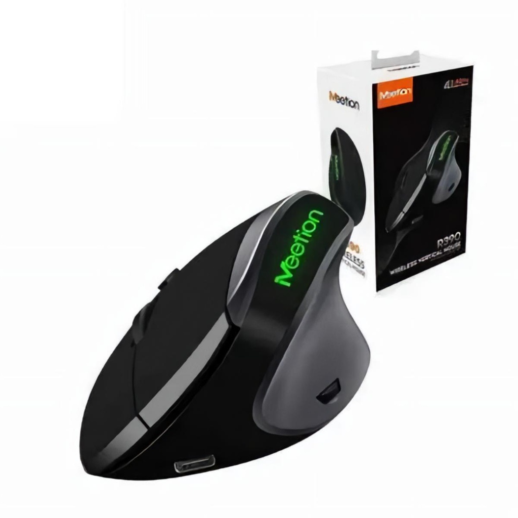 Mouse Ergonomico Inalambrico Vertical MT R390 Bateria Recargable