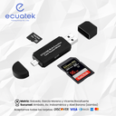 Lector de Tarjetas USB Multiple OTG a USB 2.0