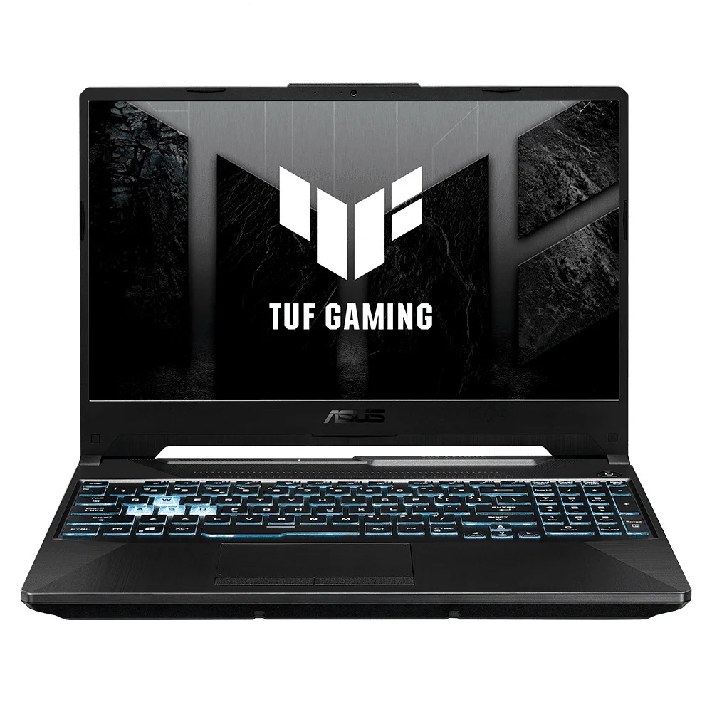 Laptop ASUS TUF Gaming A15 Ryzen 5-7535HS 3.3GHZ- RAM 16GB- Almacenamiento 512GB SSD-Tarjeta Gráfica RTX2050 4GB-BLACK-15.6"